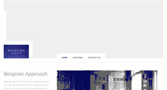 Desktop Screenshot of bespokeapproach.com